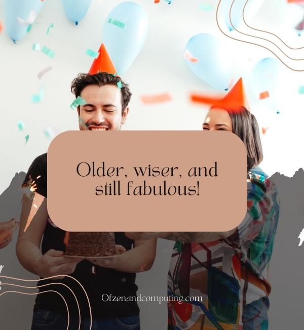 Short Birthday Captions For Yourself