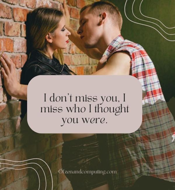 Short Breakup Captions For Instagram