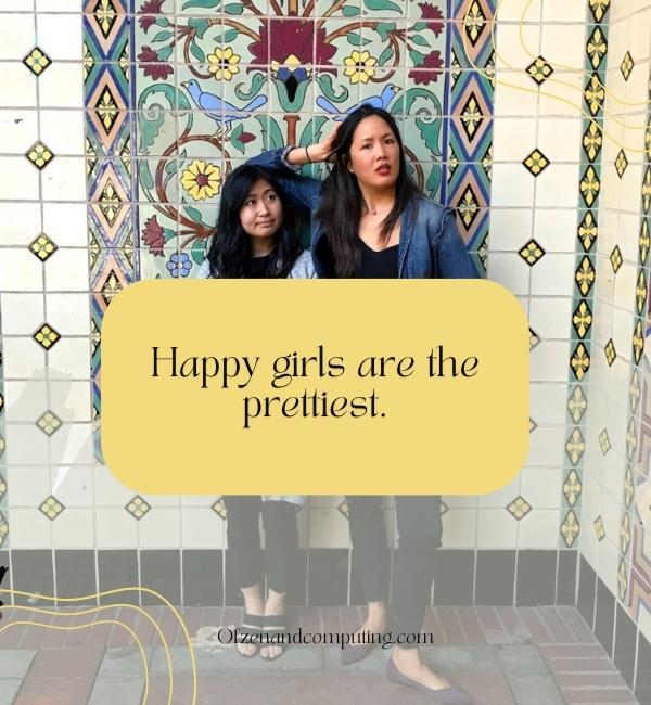 Short Captions For Instagram For Girl