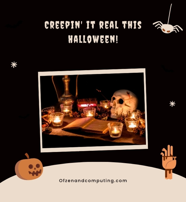 Short Halloween Captions For Instagram (2025) 