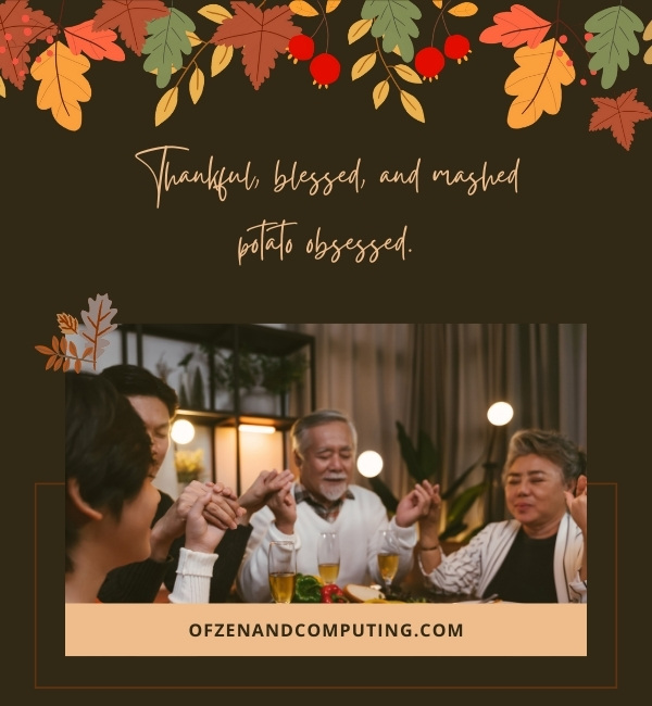 Simple Thanksgiving Captions For Instagram (2025)