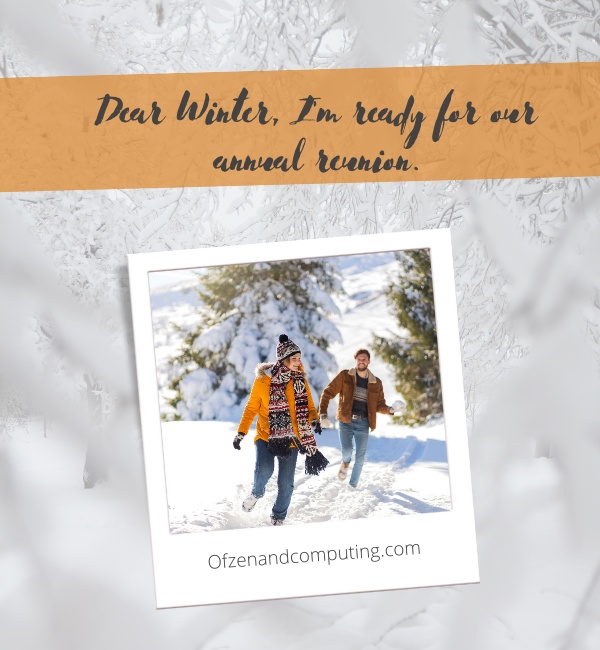 Throwback Winter Captions For Instagram (2025)
