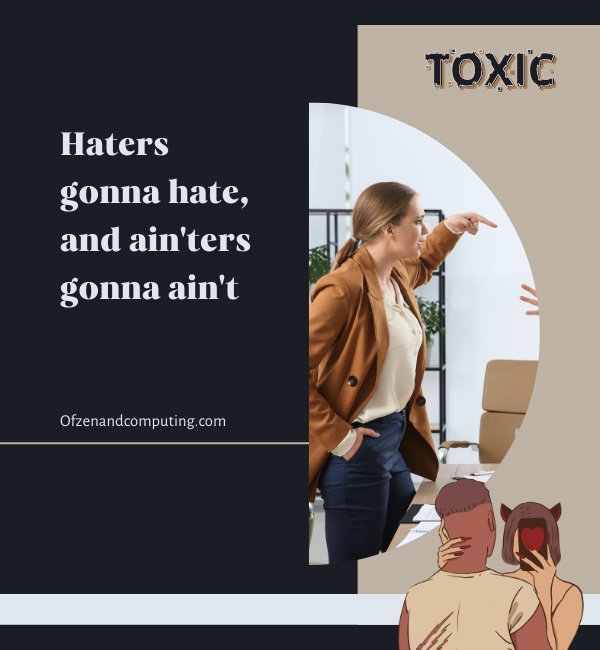 Toxic Instagram Captions For Haters (2025)