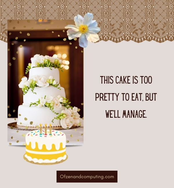 Wedding Cake Captions For Instagram (2025)