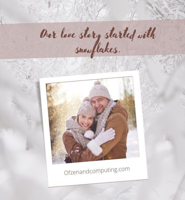 Winter Couple Captions For Instagram (2025)