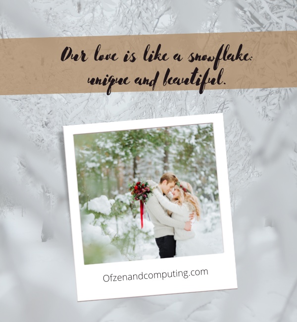 Winter Wedding Captions For Instagram (2025)