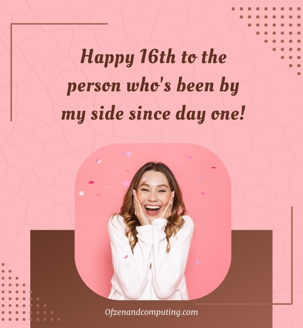 16th Birthday Instagram Captions For Best Friend (2025)