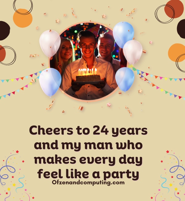 24th Birthday Instagram Captions For Boyfriend (2025)