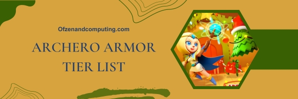 Archero Armor Tier List 2025