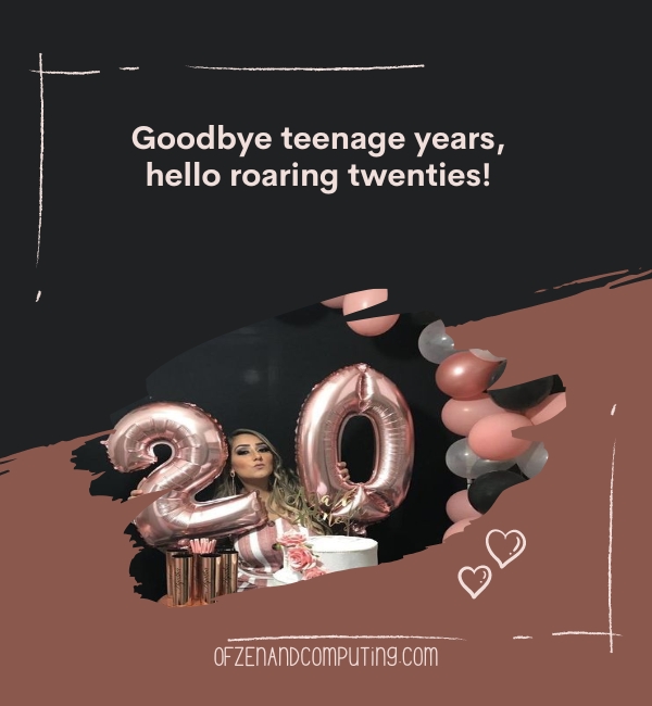 Best 20th Birthday Captions For Instagram
