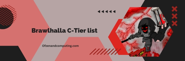 Brawlhalla C-Tier List 2025: The Niche Specialists
