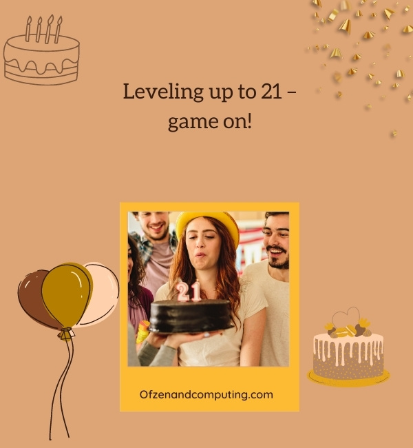 Cool 21st Birthday Captions For Instagram (2025)