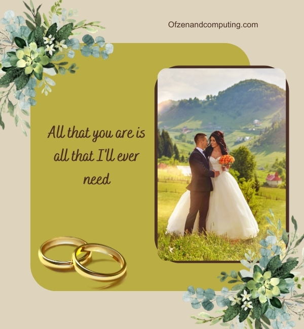 Dreamy Wedding Captions For Instagram (2025)