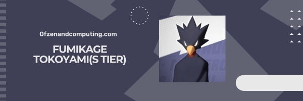 Fumikage Tokoyami (S Tier)