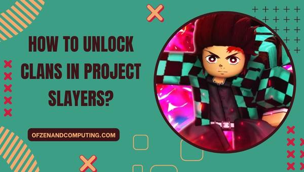 How to unlock clans in Project Slayers?