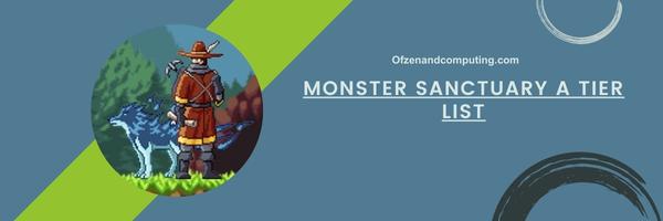 Monster Sanctuary A Tier List 2025– The Formidable Forces
