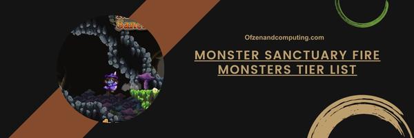 Monster Sanctuary Fire Monsters List 2025: Ignite the Fury