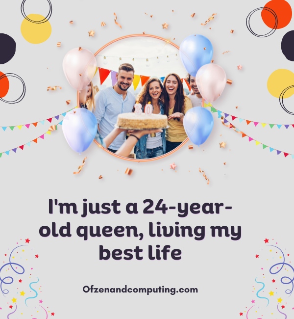 More 24th Birthday Caption Ideas For Instagram (2025)