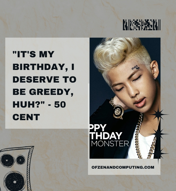 Rap Lyrics About Birthday For Instagram Captions