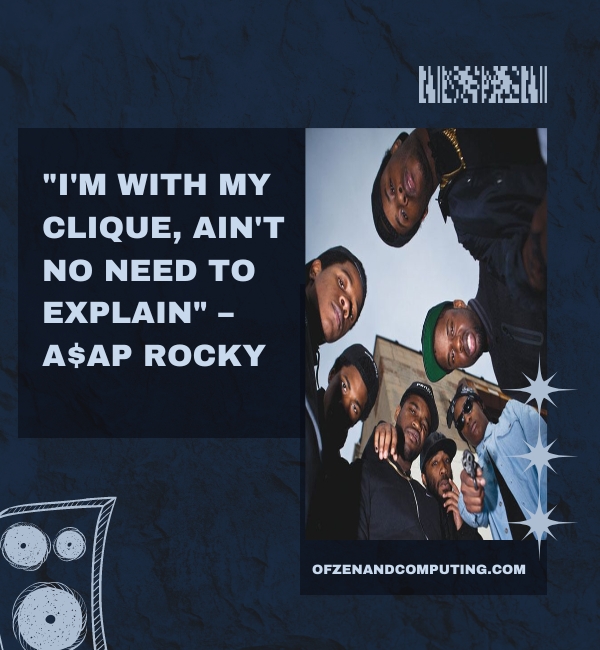 Rap Lyrics About Friends For Instagram Captions