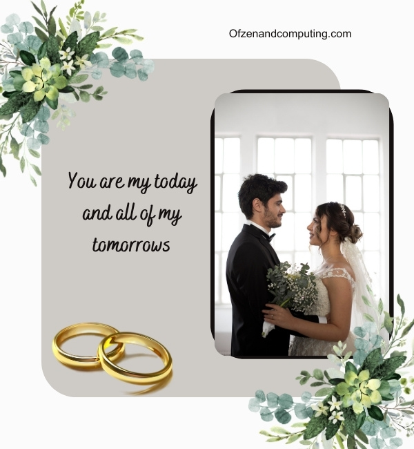 Simple Wedding Captions For Instagram (2025)
