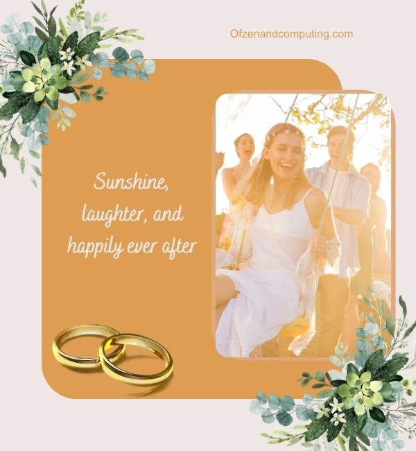 Summer Wedding Captions For Instagram (2025)