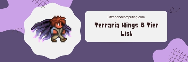 Terraria Wings B Tier List 2025– Balancing on a Breeze