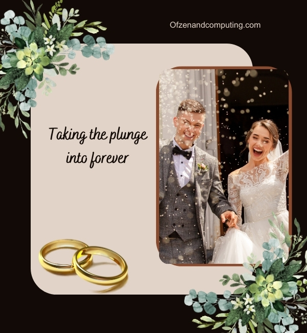 Wedding Day Captions For Instagram (2025)