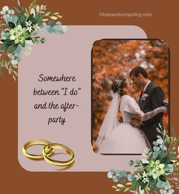 Wedding Vibes Captions For Instagram (2025)