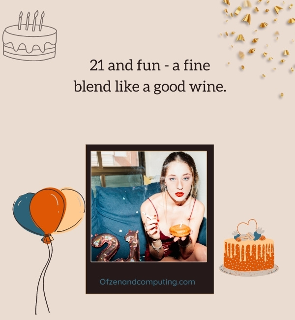 Witty 21st Birthday Captions For Instagram (2025)