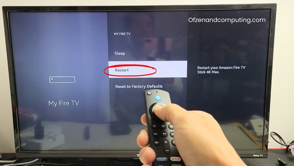 Restart Your Streaming Device