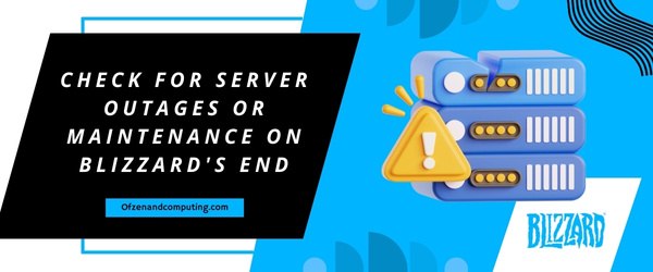 Check for Server Outages or Maintenance on Blizzard's End - Fix Diablo 4 Error Code 316703