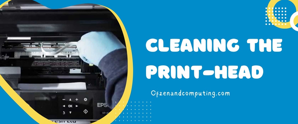 Cleaning the Print-head - Fix Epson Error Code 0x97