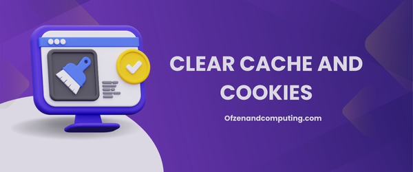 Clear Cache and Cookies - Fix Disney Plus Error Code 14