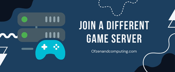 Join a Different Game Server - Fix Roblox Error Code 264