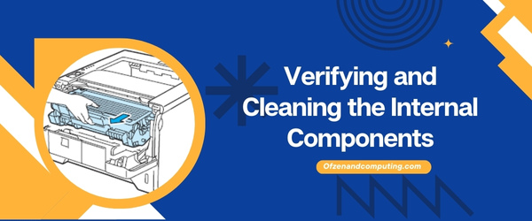 Verifying and Cleaning the Internal Components - Fix Epson Error Code 0x97