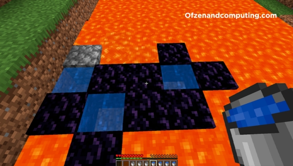 How To Make Obsidian In Minecraft