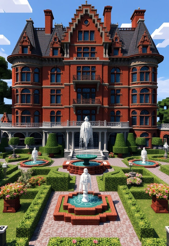 Minecraft House Ideas: Victorian Mansion