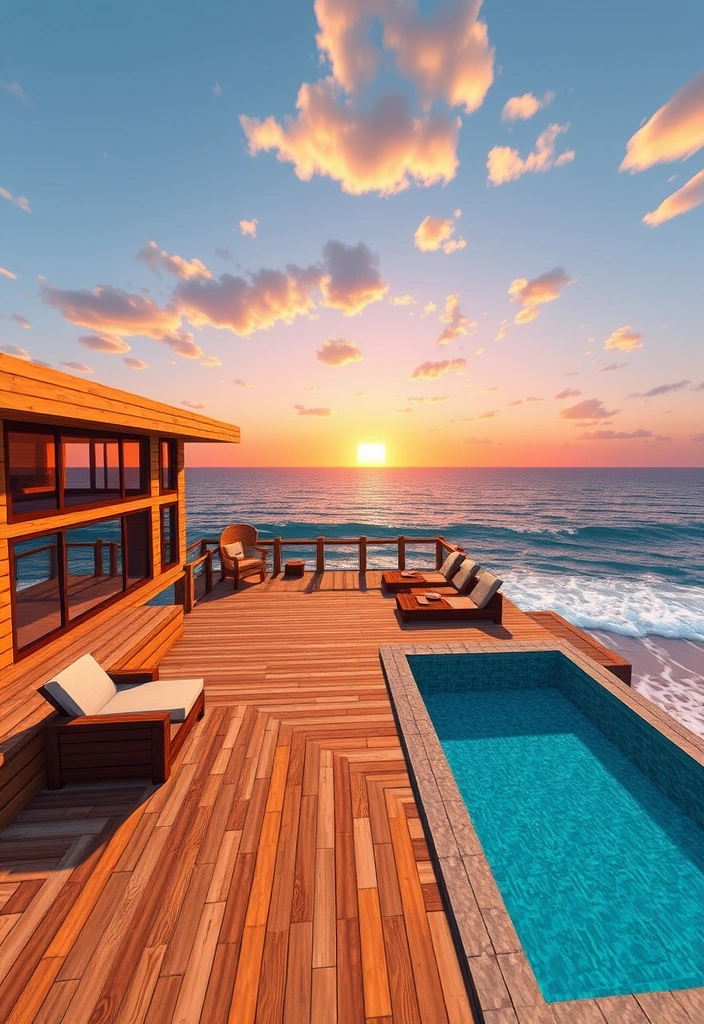 Minecraft House Ideas: Beach House