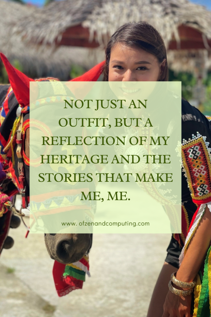 Attitude Traditional Wear Captions for Instagram