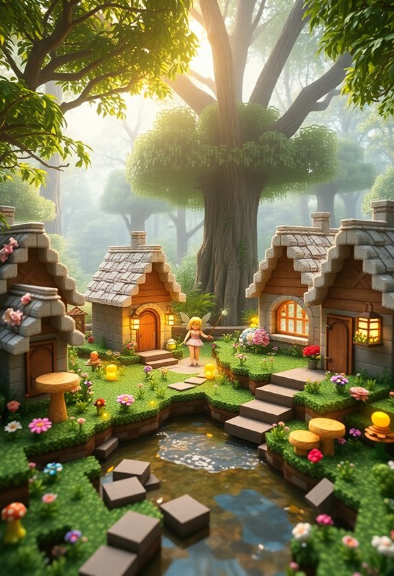 Cute Fairy Cottages