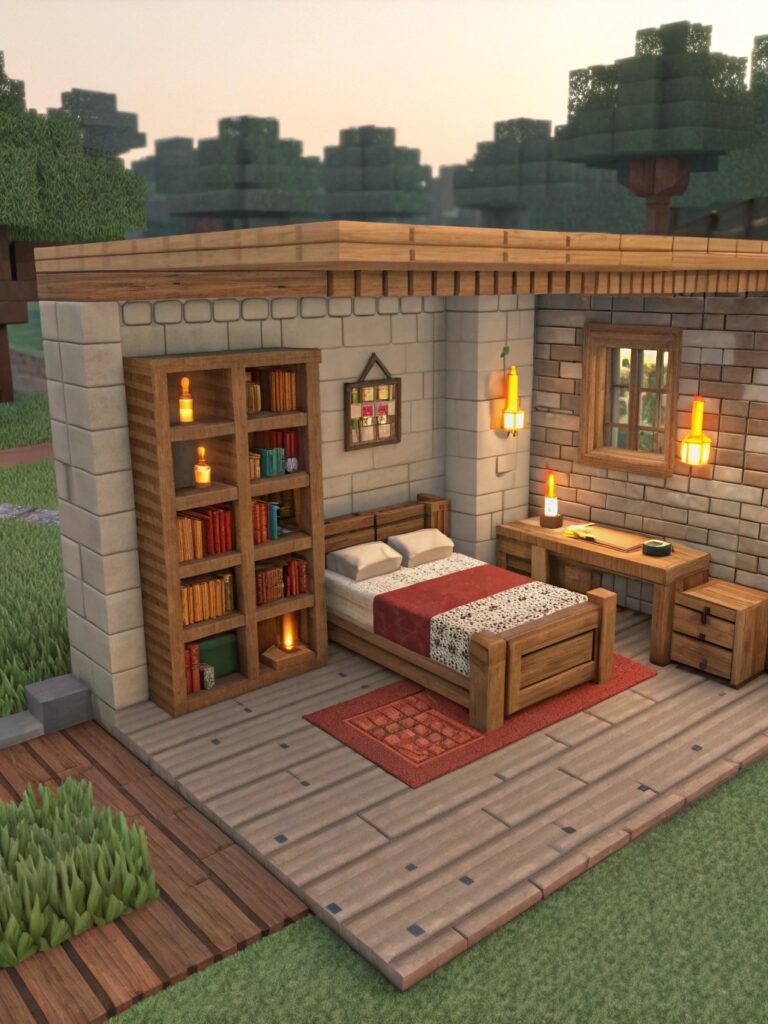Minecraft Room Designs: Cozy Bedroom Ideas
