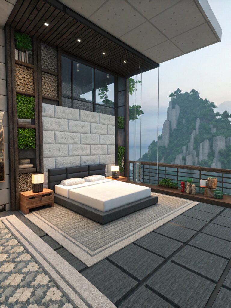 Minecraft Bed Designs;
Modern Bedroom Ideas
