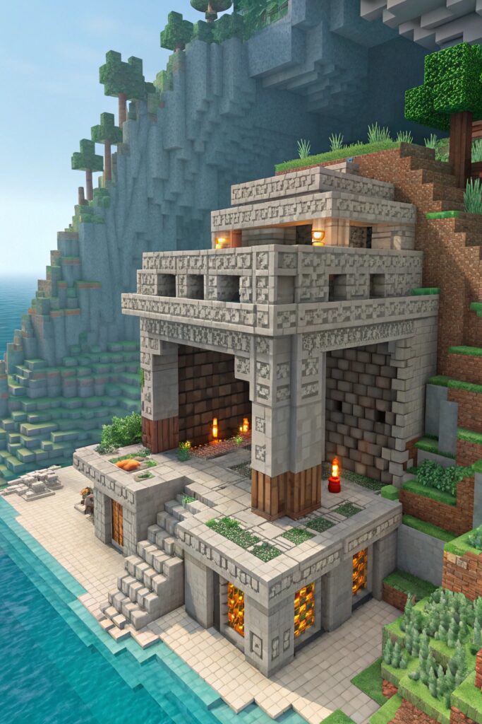 Minecraft Base Ideas: Cave System Expansions