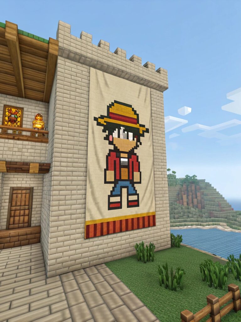 Minecraft Banner Designs: Cartoon Character Designs