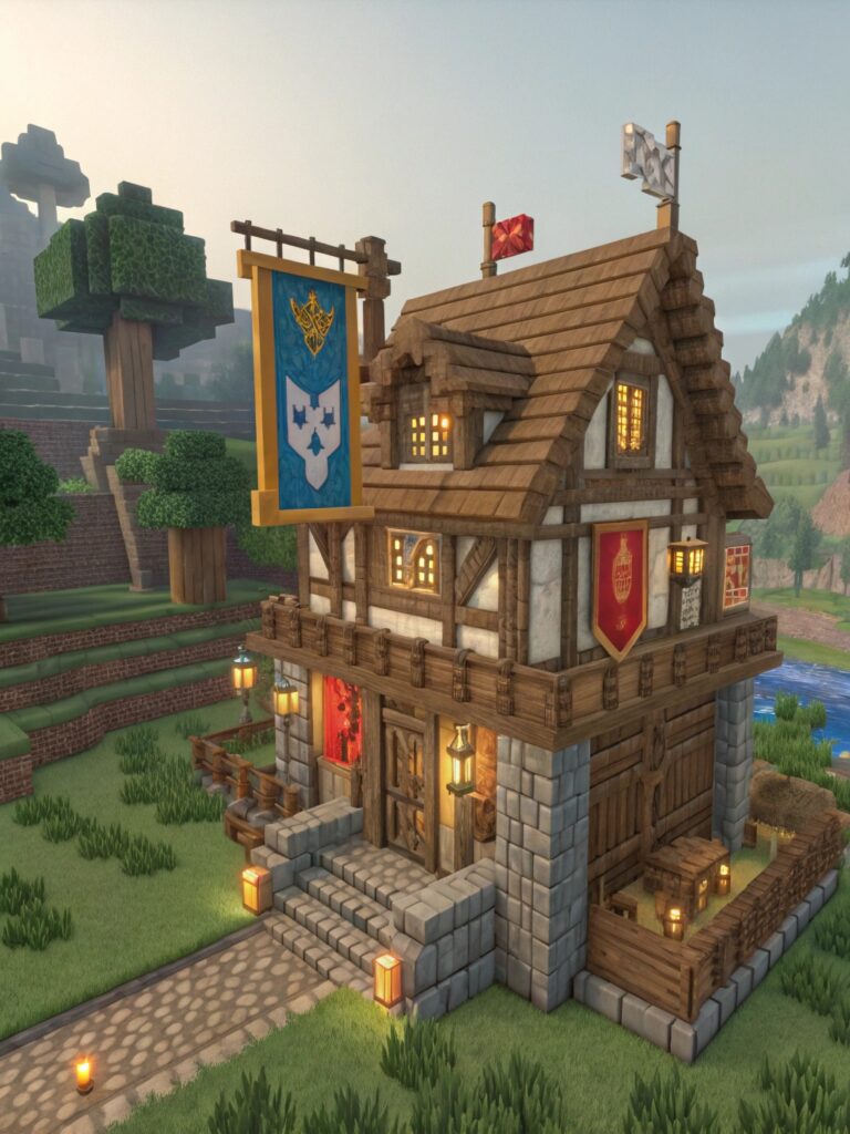 Minecraft House Interior Ideas : Incorporating Themed Decorations
