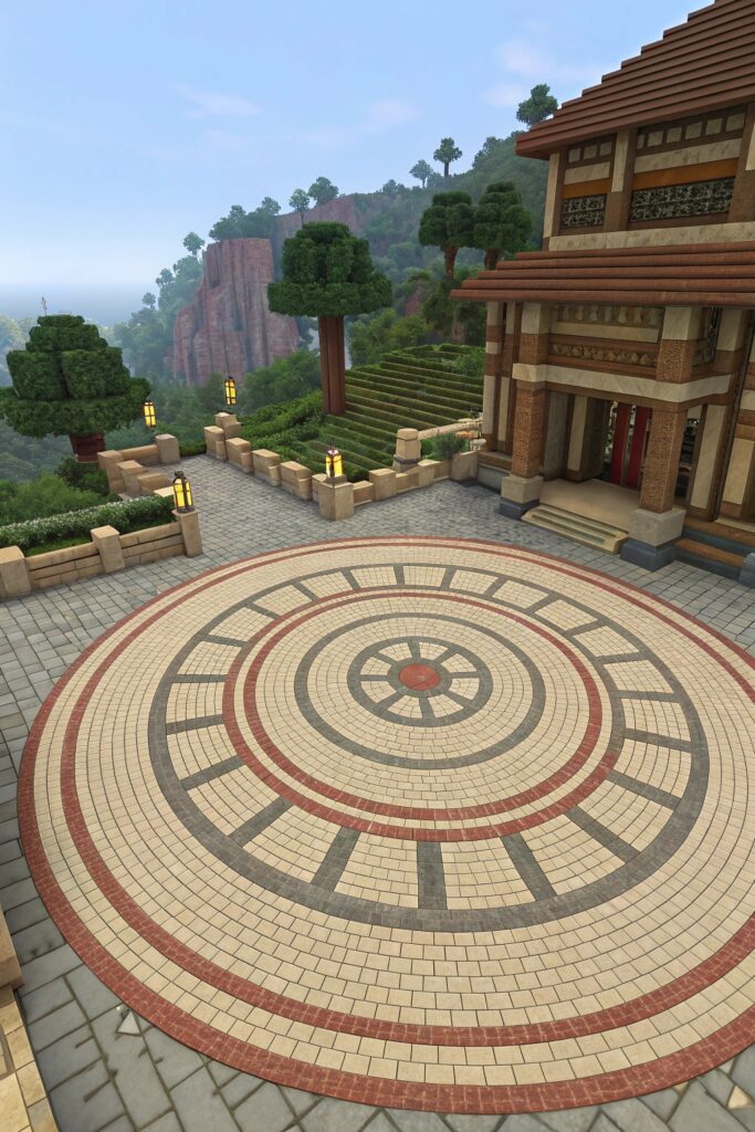 Circle Tile Layout