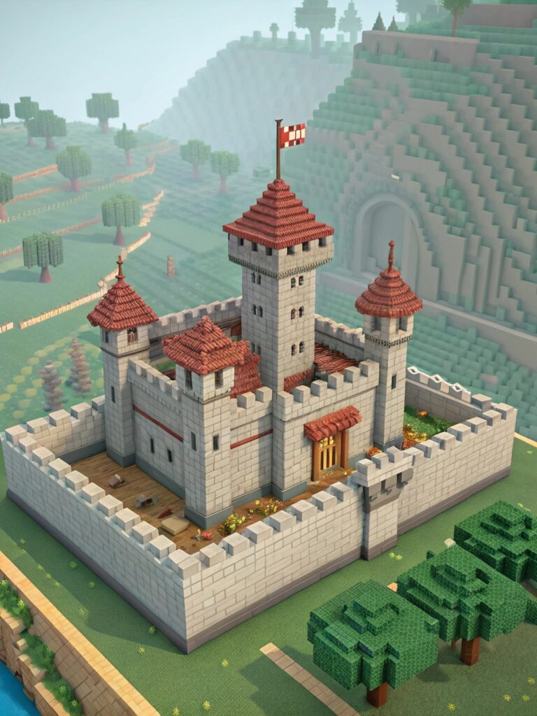 Minecraft Castle Blueprints: Castle Blueprint Basics