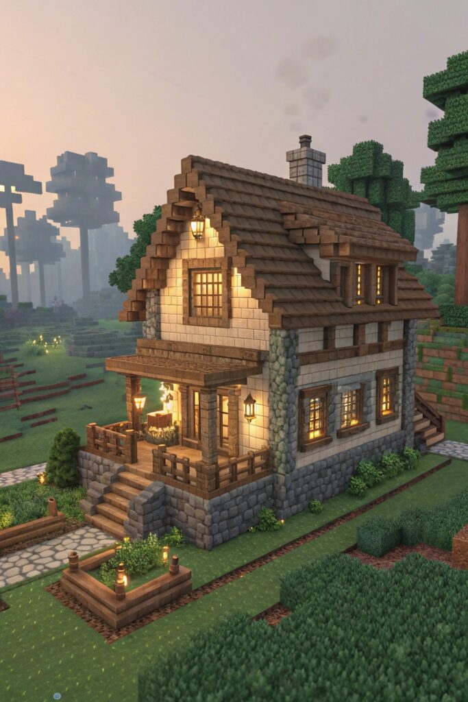 Pretty Minecraft Houses: Cozy Cottage Ideas