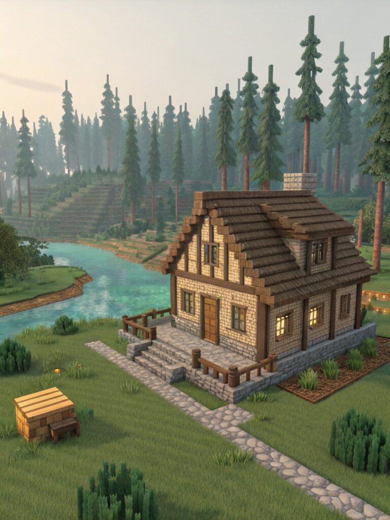Minecraft House Layouts: Choosing the Perfect Location